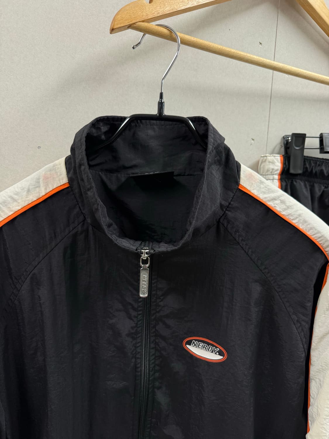 남성 L / 널디 트레이닝복 세트 바람막이+조거팬츠 셋업 상품이미지4