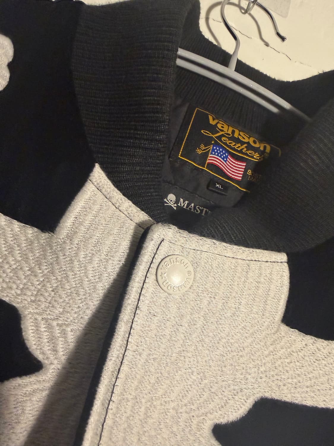 마스터마인드 월드 X 벤슨 벨벳 봄버 XL 상품이미지5