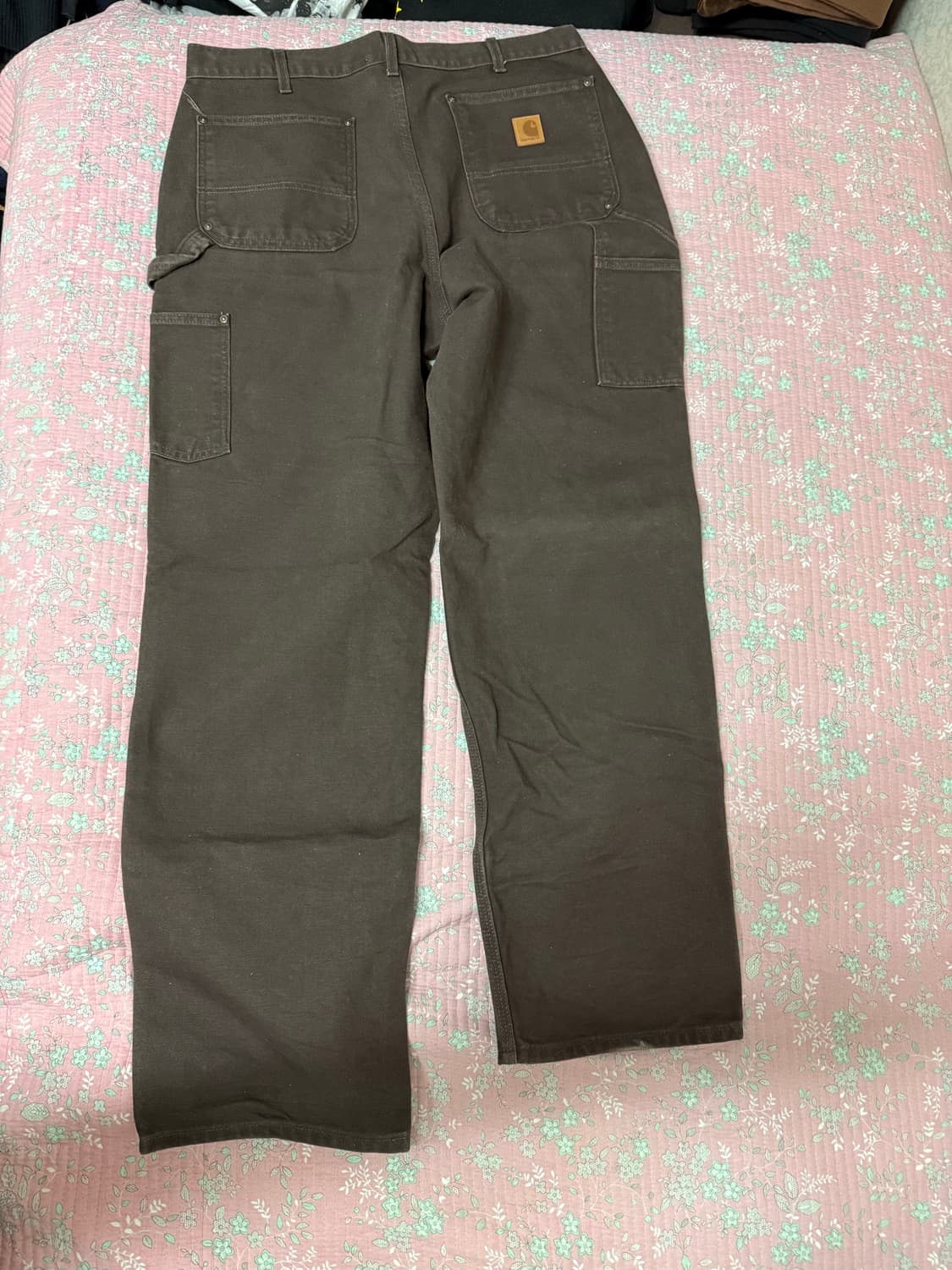 36X34)칼하트 더블니 B136 DKB 다크브라운 상품이미지2