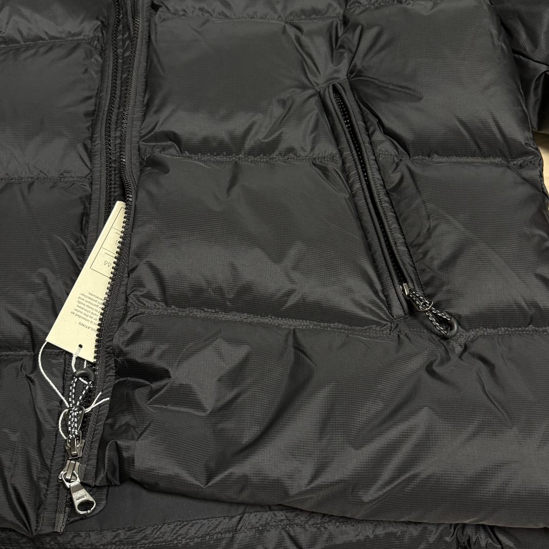 아르켓 스포티 다운 자켓 (블랙,M) 상품이미지8