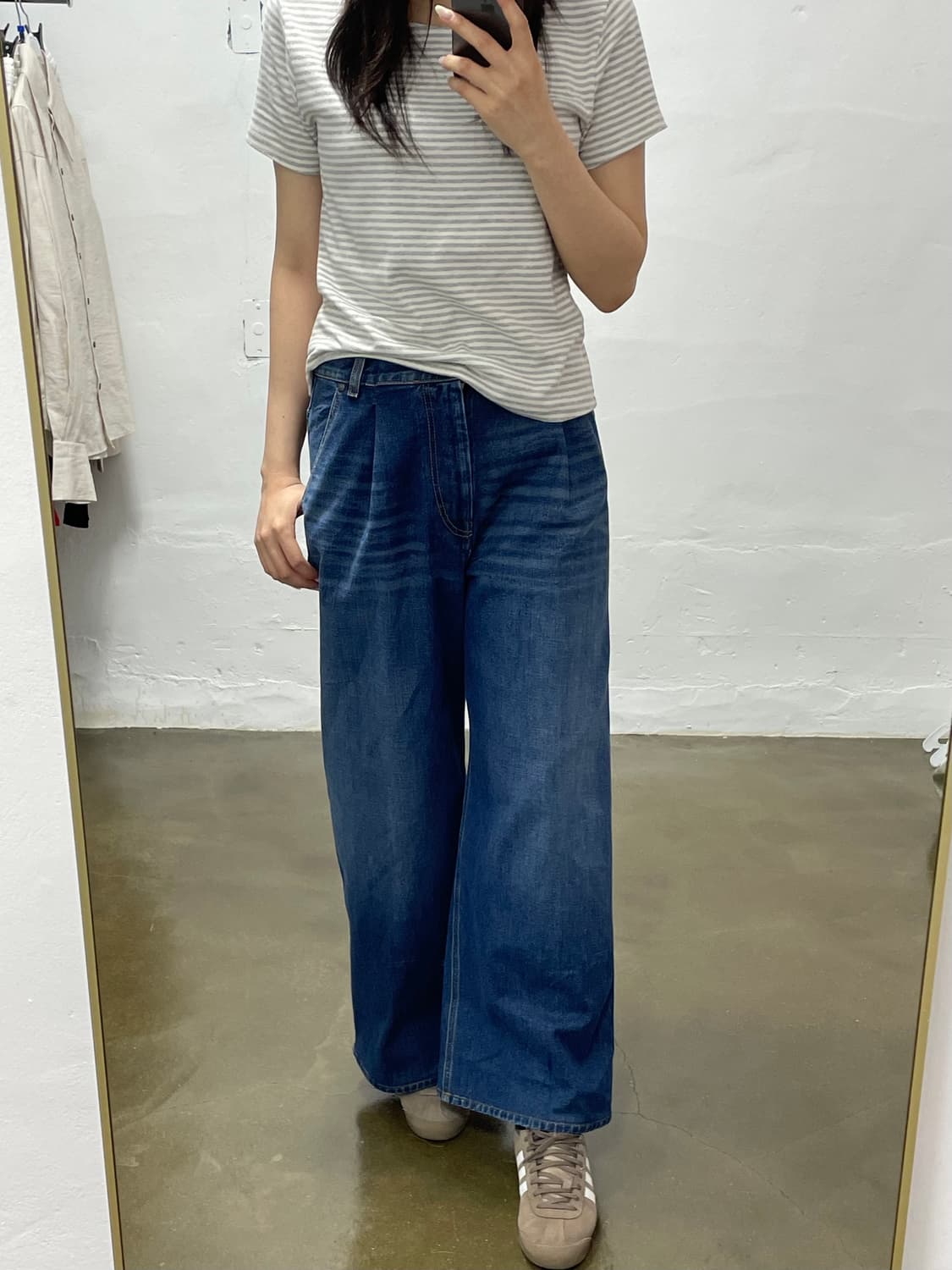MaxMara 와이드 데님 팬츠 상품이미지1