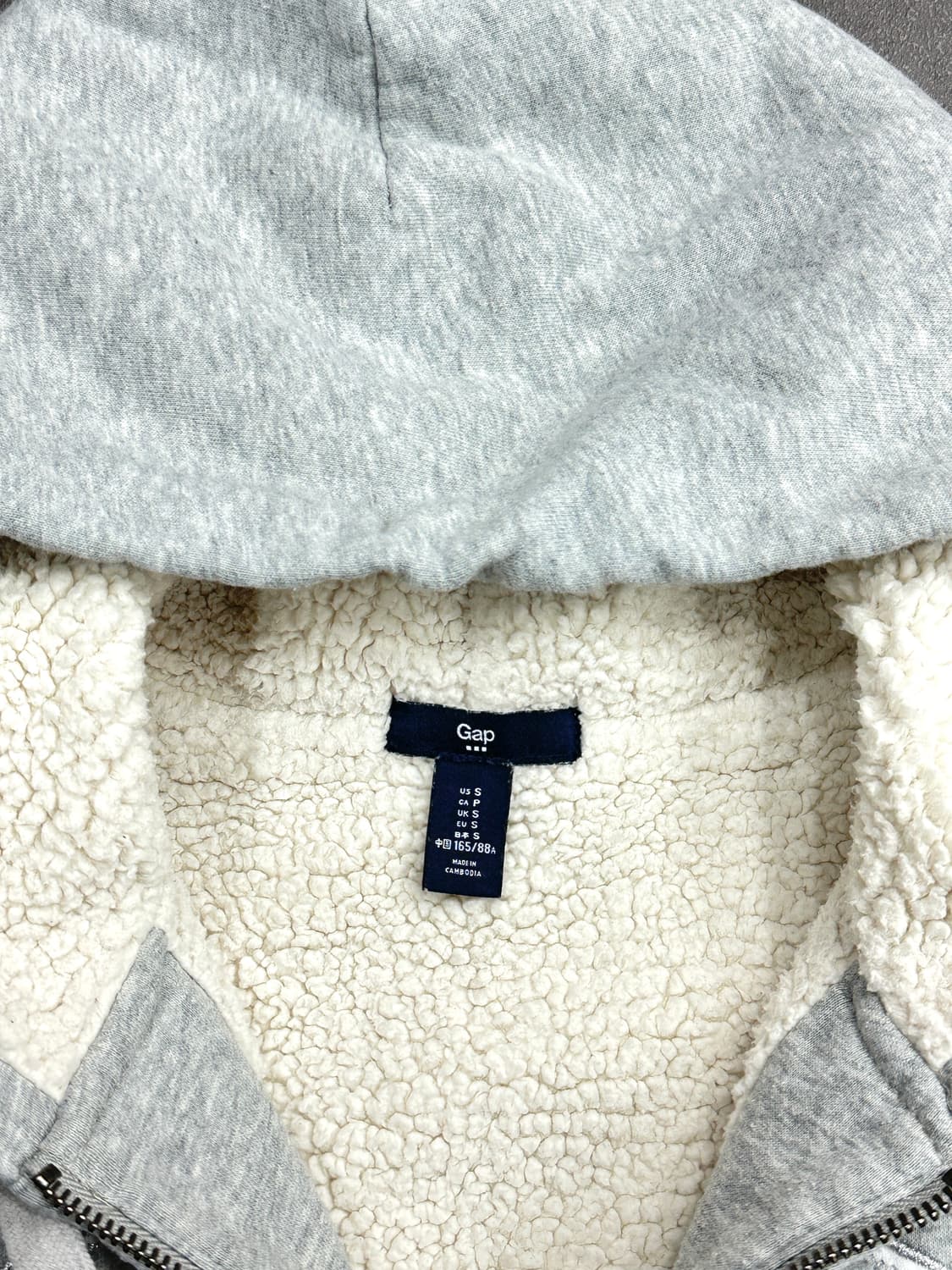 갭 쉐르파 후드 집업 상품이미지6