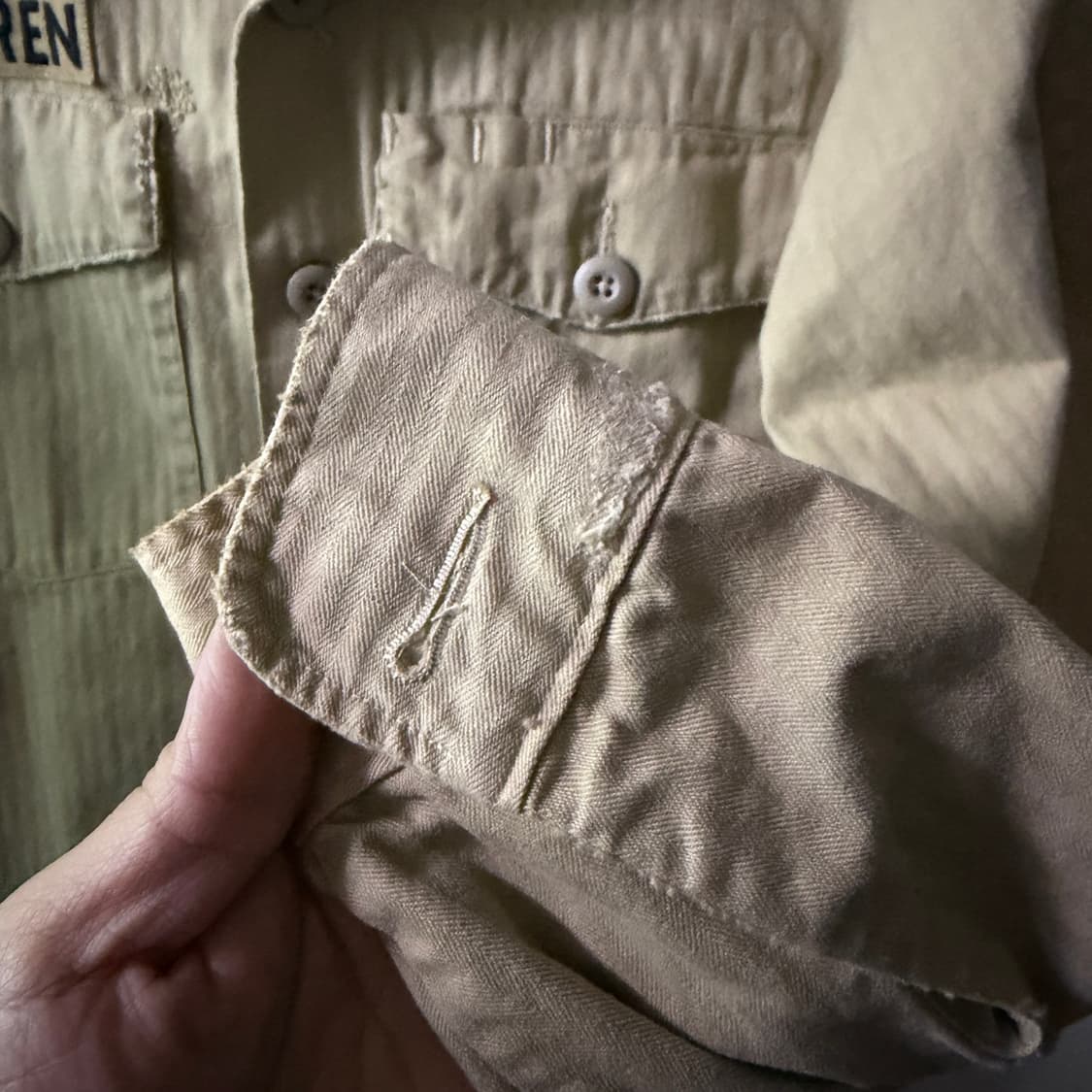 폴로 랄프로렌 데미지 오버셔츠 S (90-95) 상품이미지8