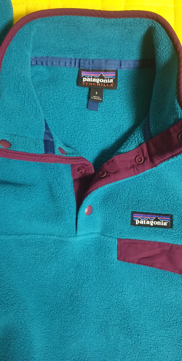 파타고니아 신칠라 스냅티 풀오버 비레이 블루 s
 상품이미지5