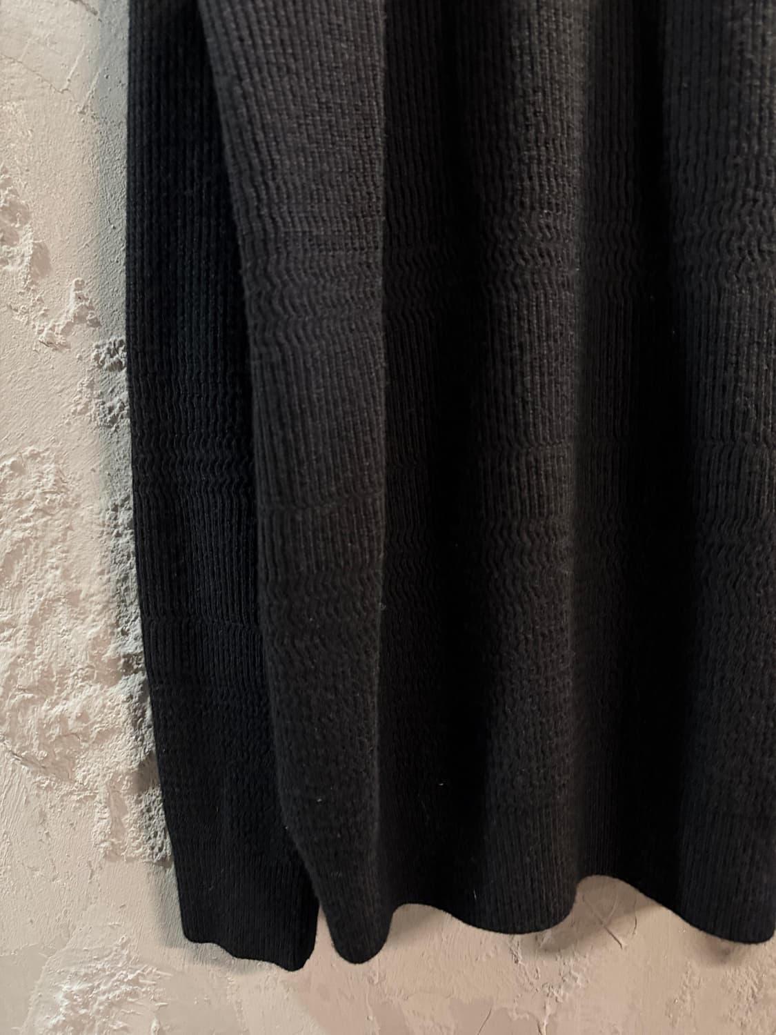 시스템 울 하이넥 니트 블랙 95 상품이미지2