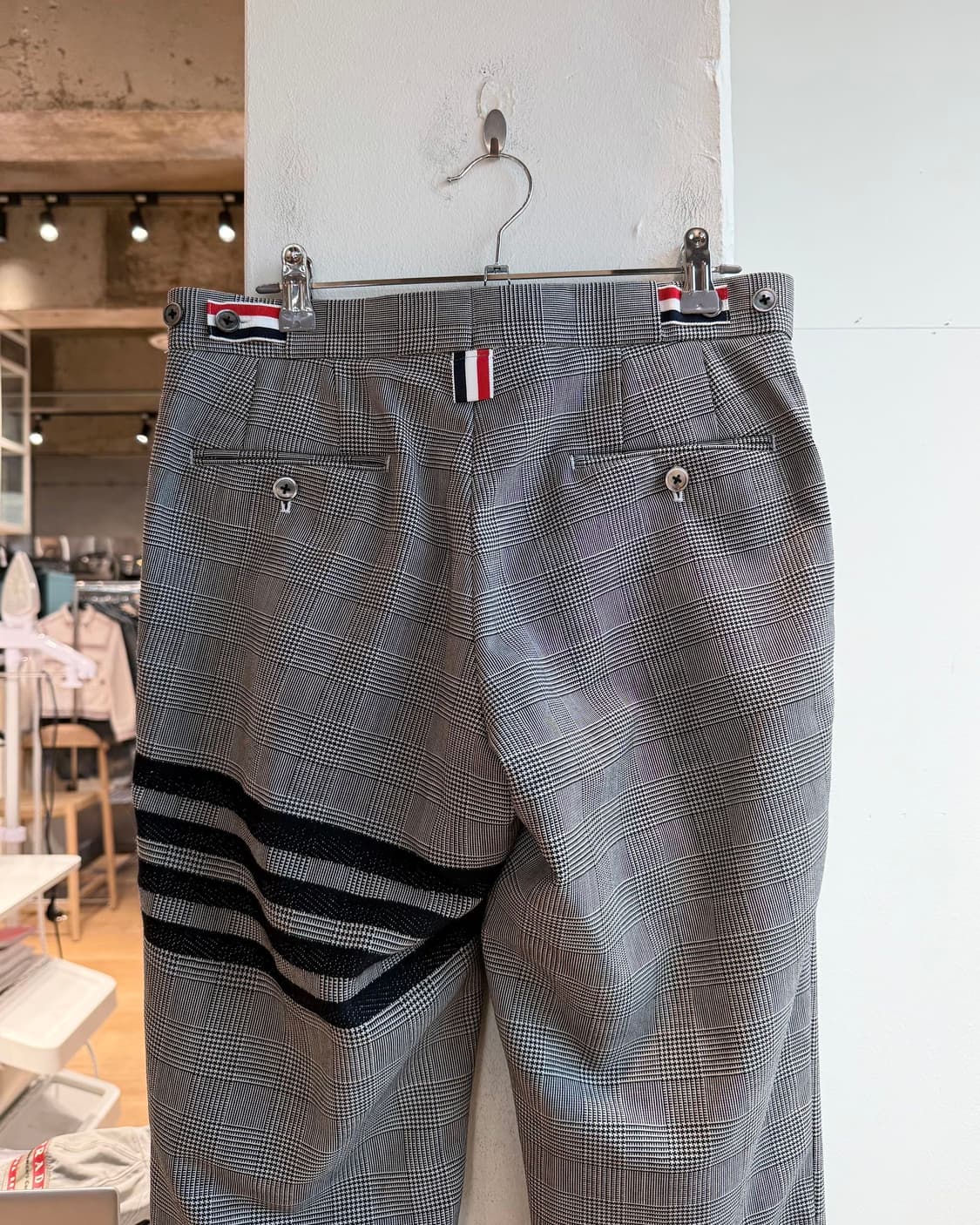 톰브라운 플란넬 4바 클래식 팬츠 상품이미지6