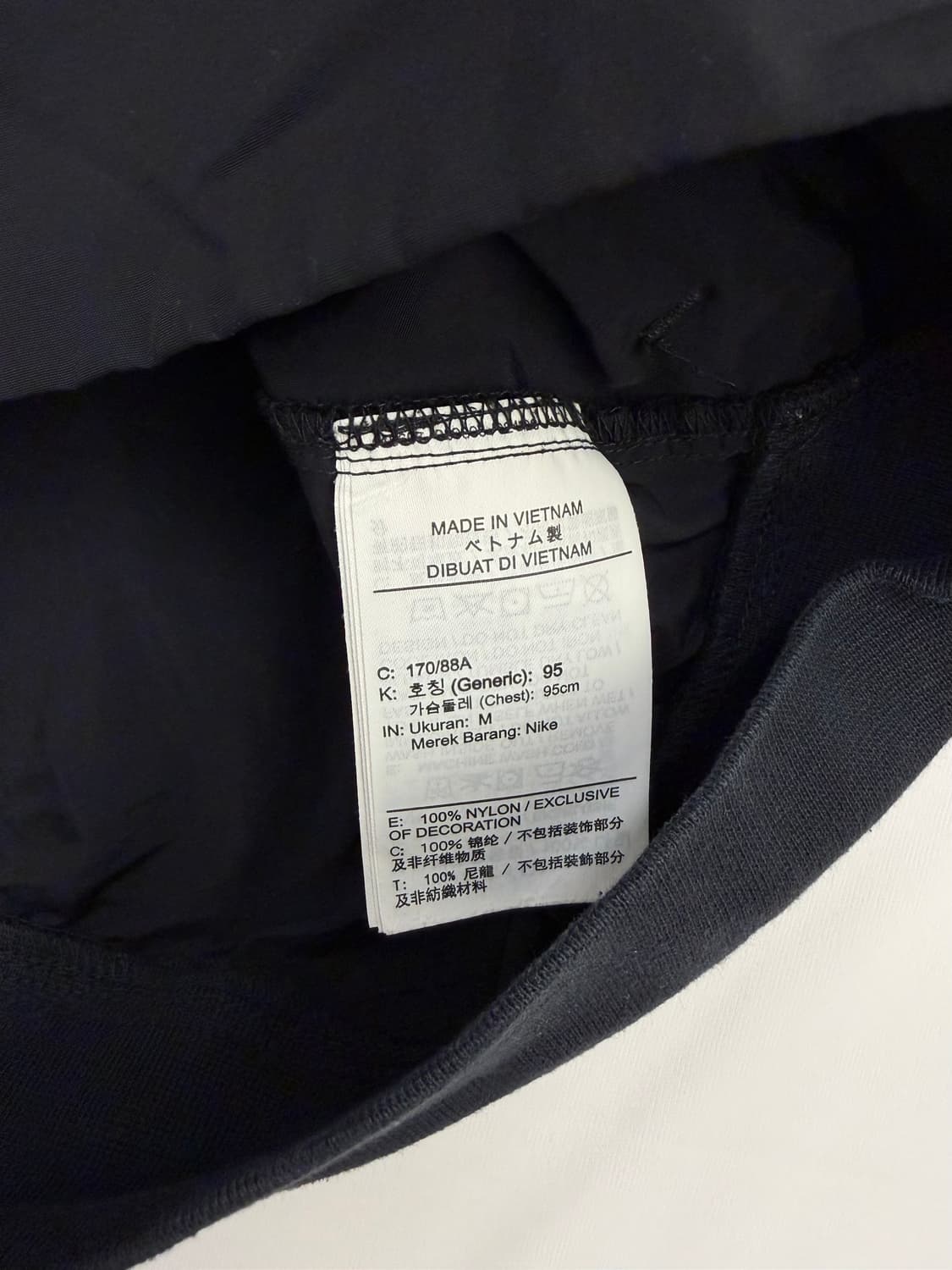 [M] 나이키 우븐 언라인드 아노락 블랙 상품이미지7