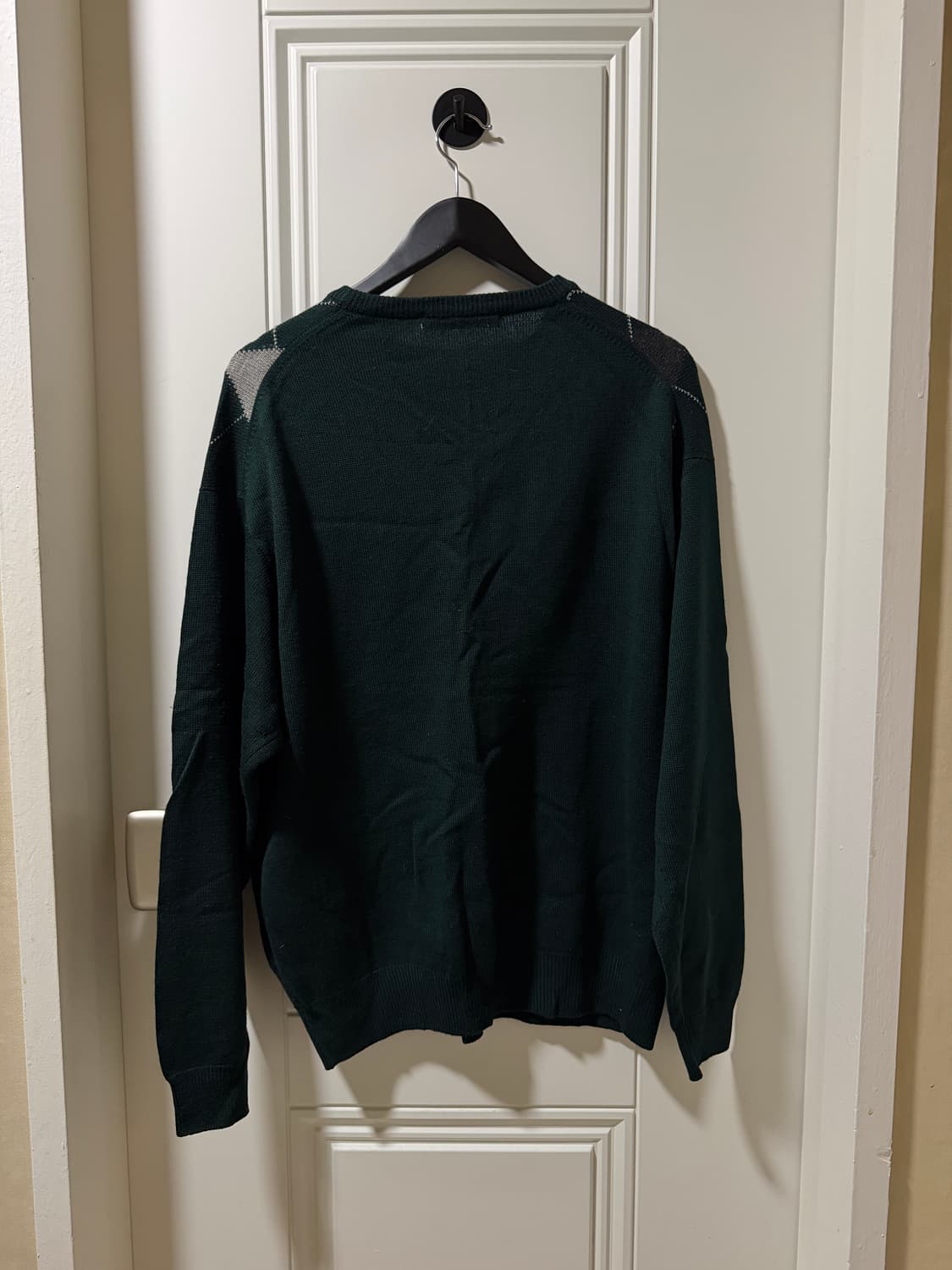 버버리 빈티지 아가일 니트 그린  상품이미지3