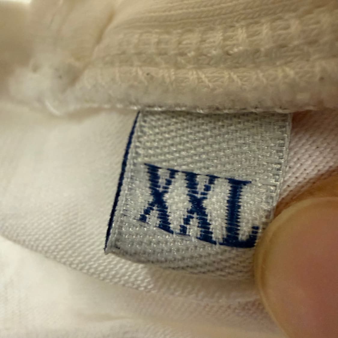[정품/2XL] 몽클레어 슬림핏 반팔티 화이트 c1 상품이미지7