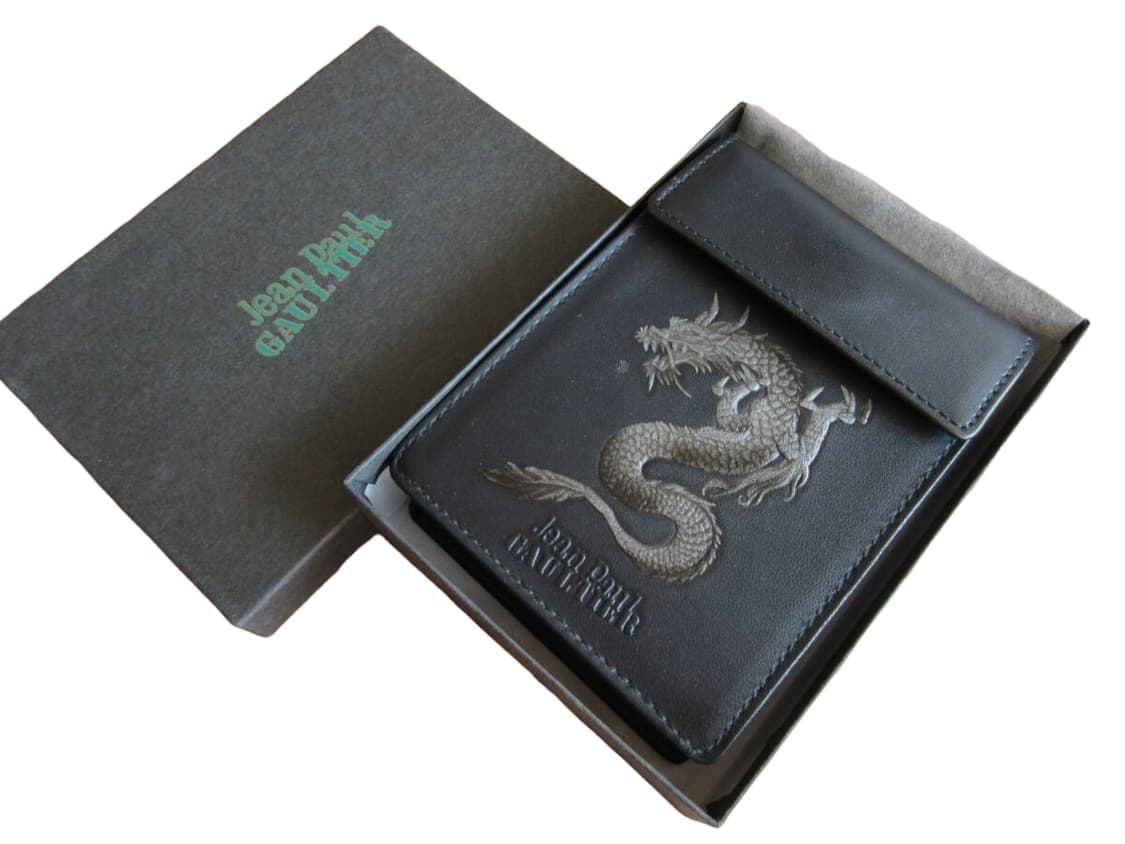 장폴고티에 드래곤 가죽 시가렛케이스 가방 새제품 y2k 상품이미지5