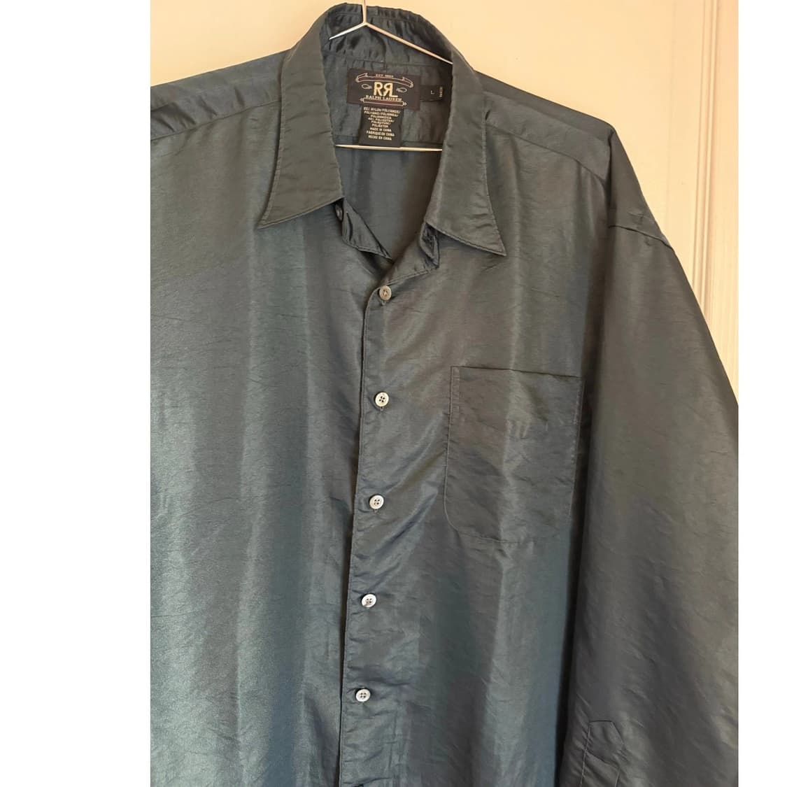 RRL 더블알엘 새틴 서비스 셔츠 상품이미지2