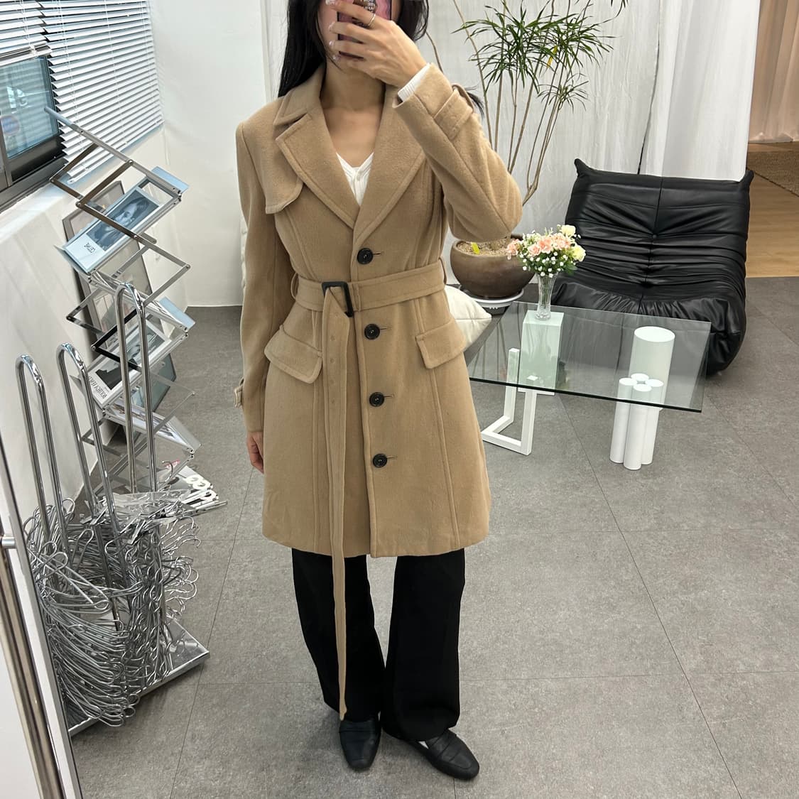 MICHEL KLEIN 베이지 코트 상품이미지3