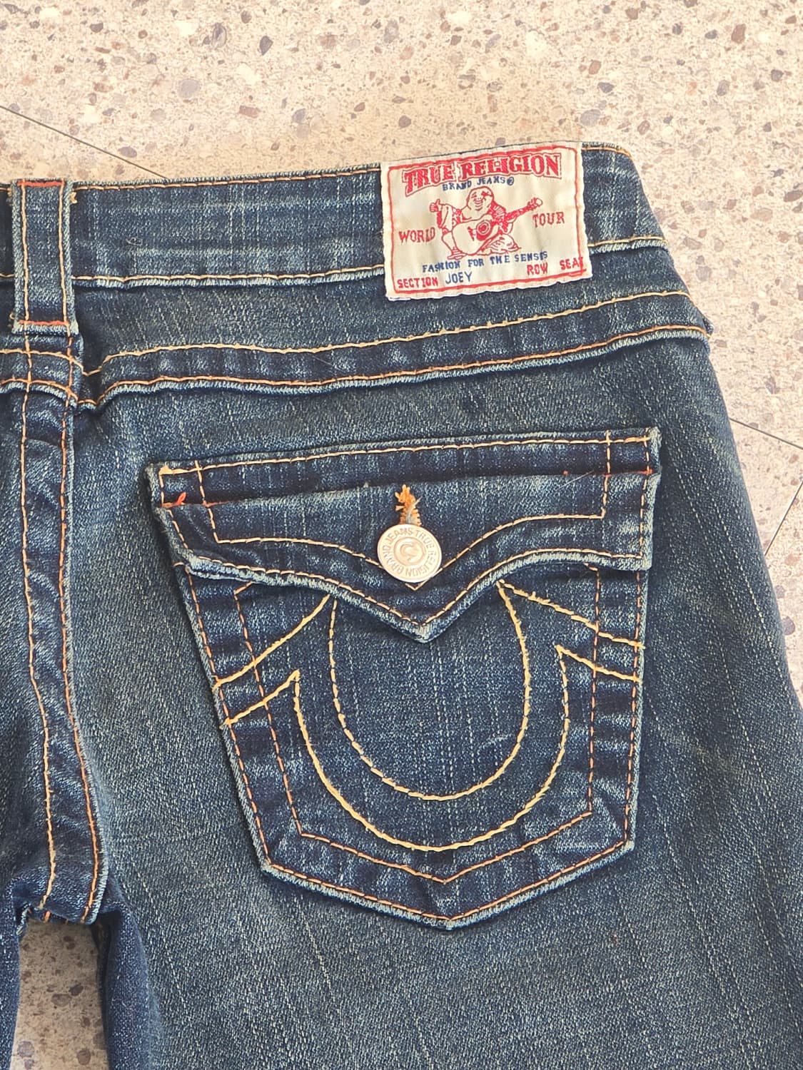 트루릴리전 조이 로우라이즈 부츠컷 데님 팬츠 29 상품이미지4