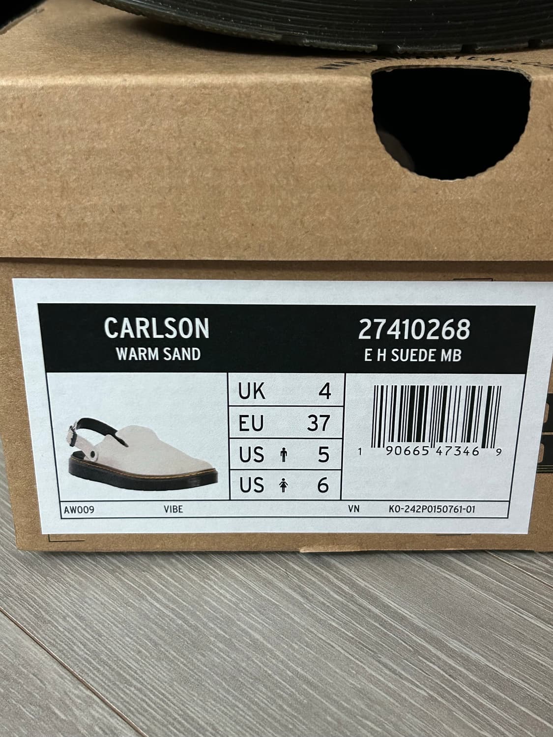 닥터마틴 칼슨 웜 샌드 UK4 상품이미지3