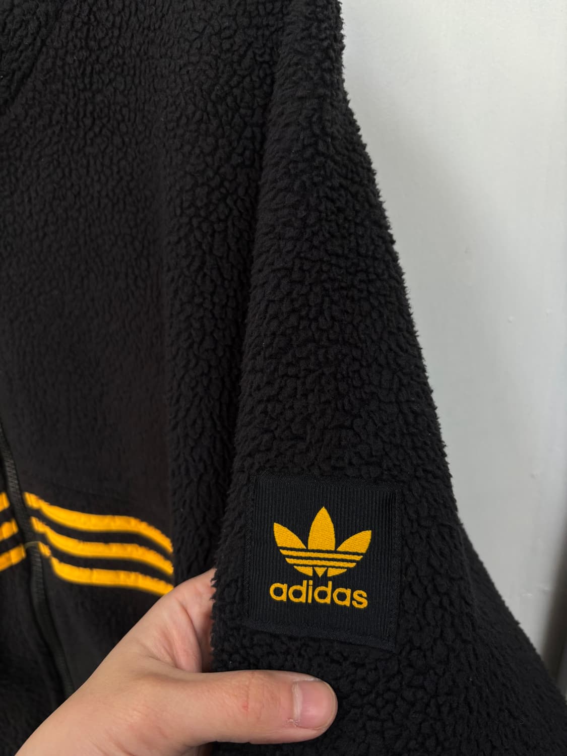 아디다스 양털 쉐르파 자켓 상품이미지4