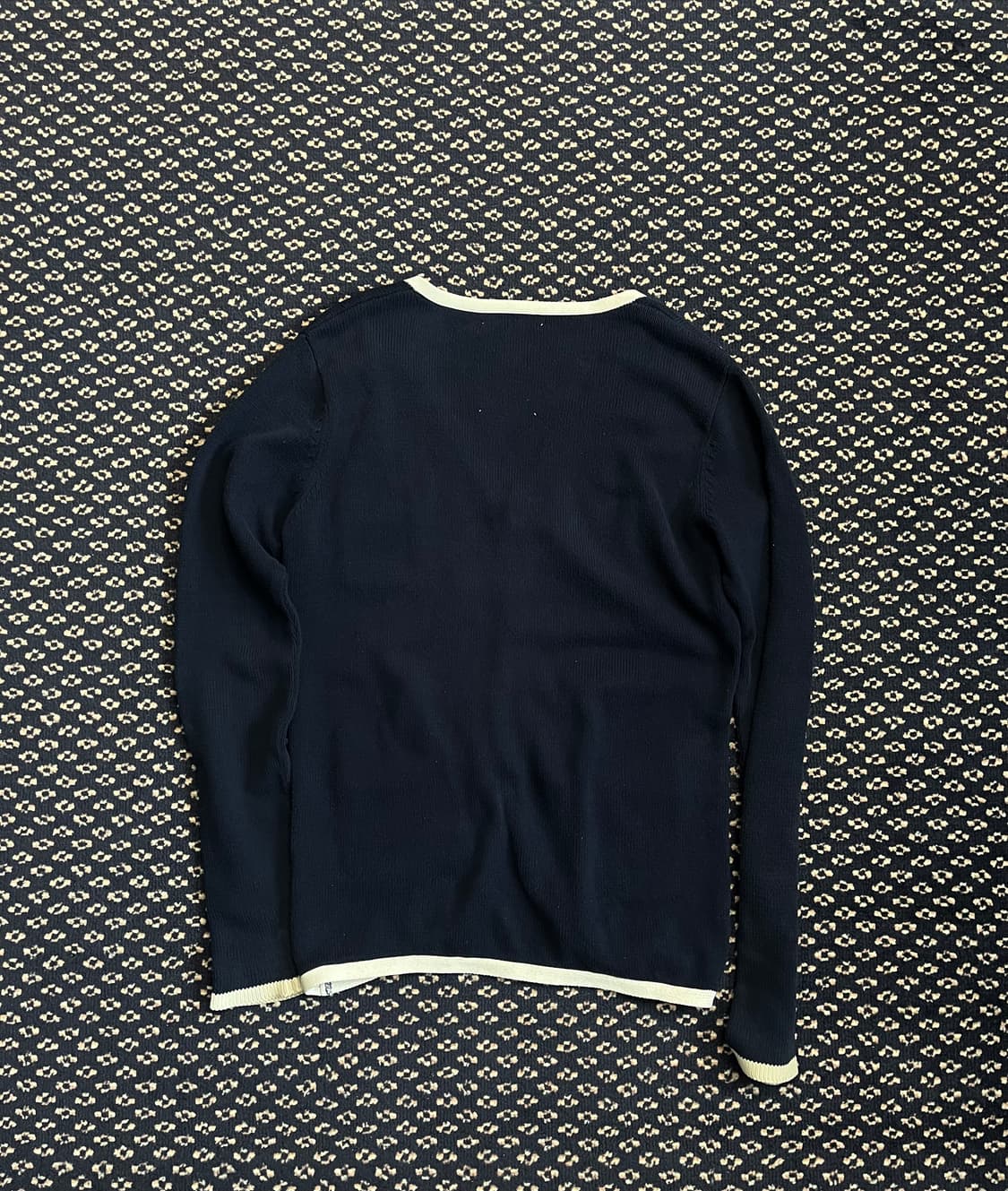 더블탭스 파이핑 가디건 상품이미지5