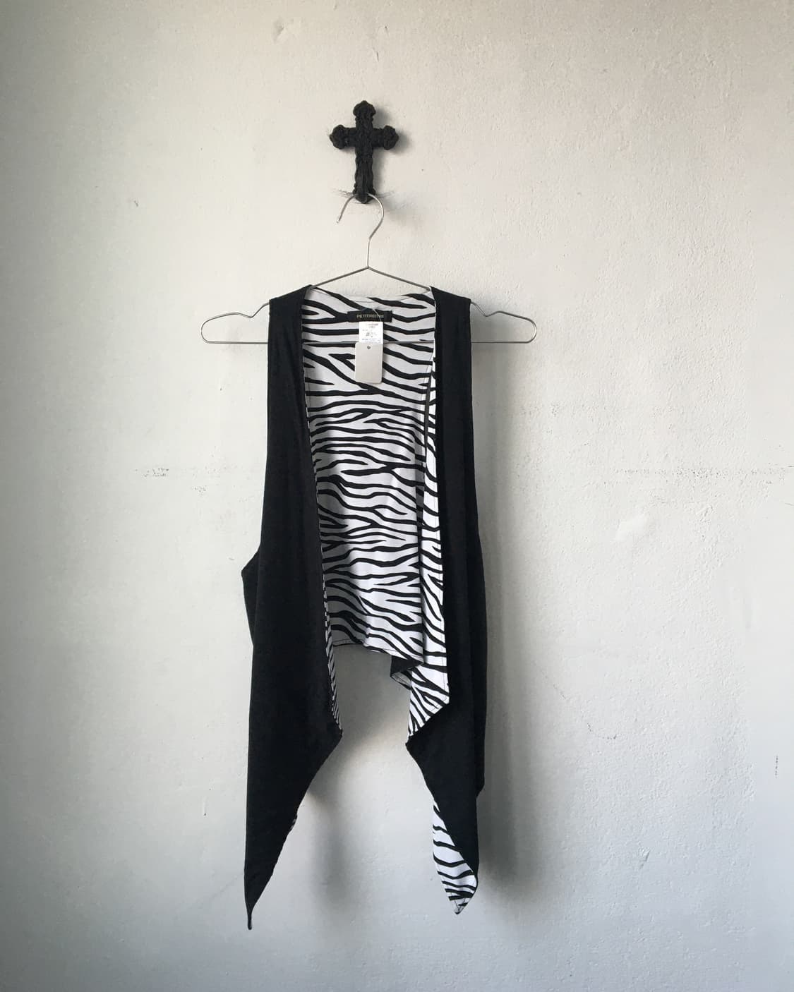 Drape open vest 상품이미지1