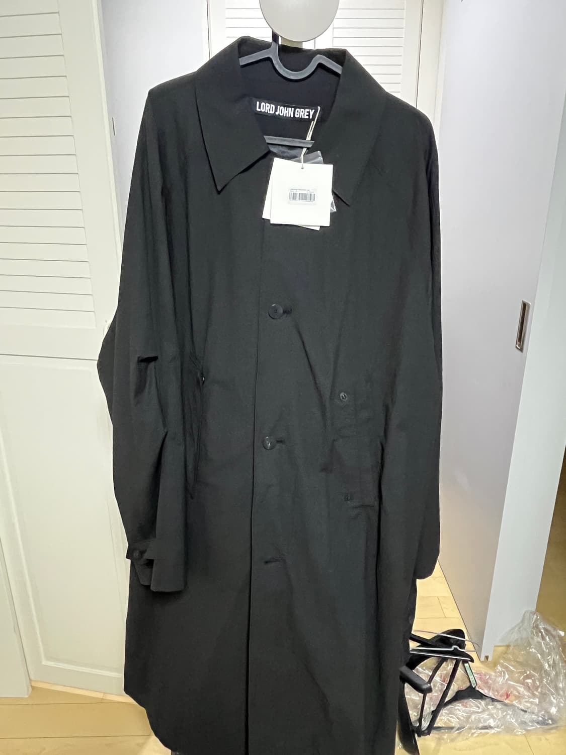 로드 존 그레이 시어서커 발마칸 코트 상품이미지2