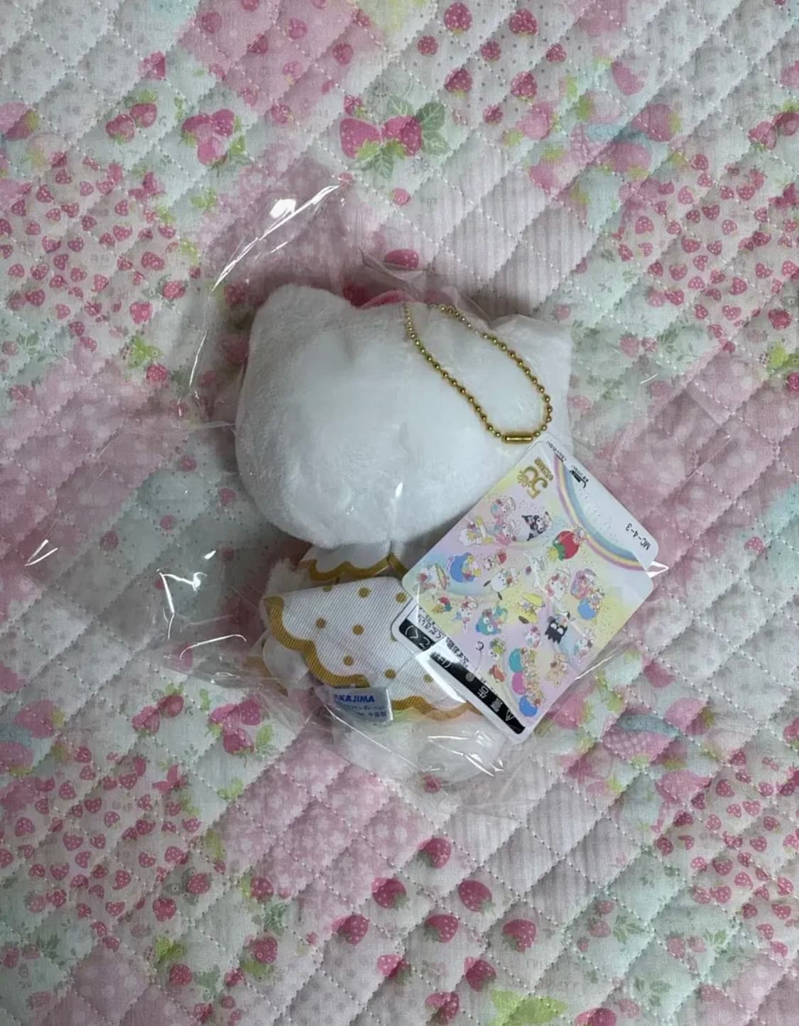 산리오 애니버서리 이치고 신문 50주년 마스코트 키티 헬로키티 상품이미지2