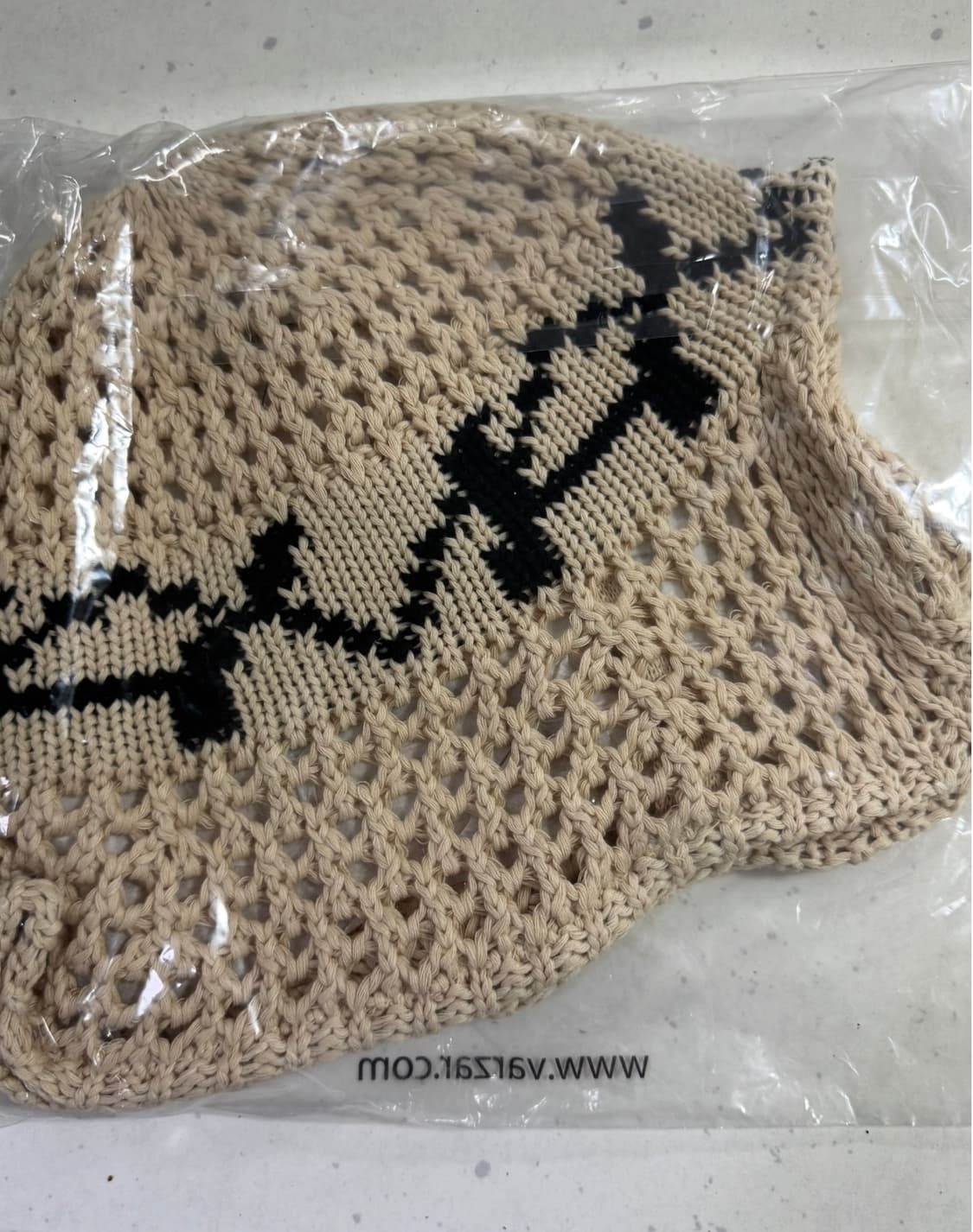바잘 펀칭 보닛햇 베이지 새상품 (45000원) 상품이미지8