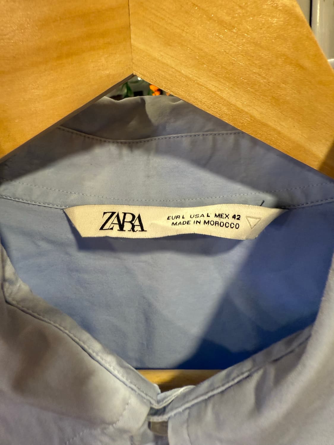 자라 스카이 셔츠 상품이미지2