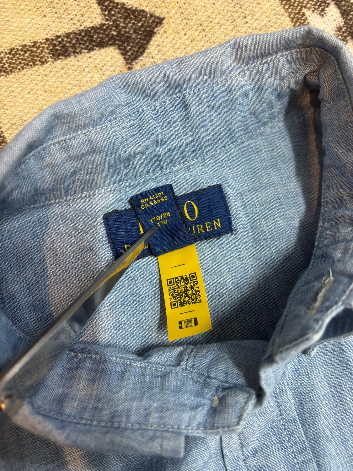 폴로 랄프로렌 샴브레이 셔츠 상품이미지8