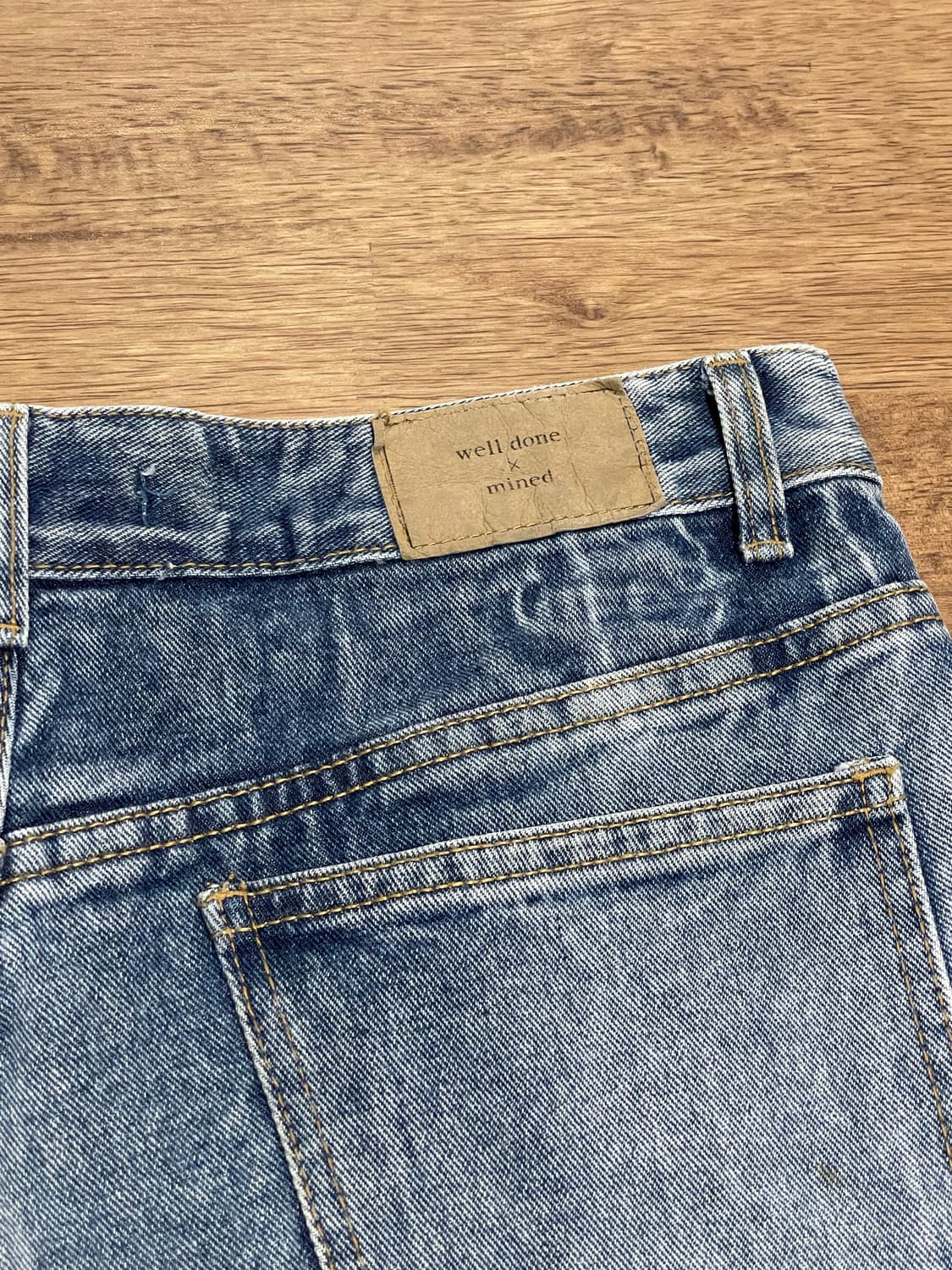 well done x mined 데님 팬츠 상품이미지7