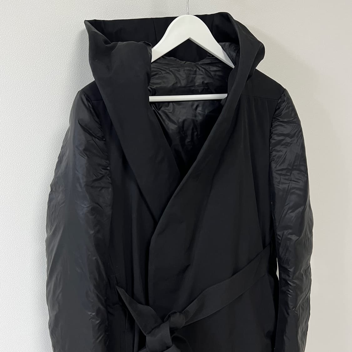 릭오웬스 13FW "PLINTH" 구스다운 후드 코트 상품이미지5