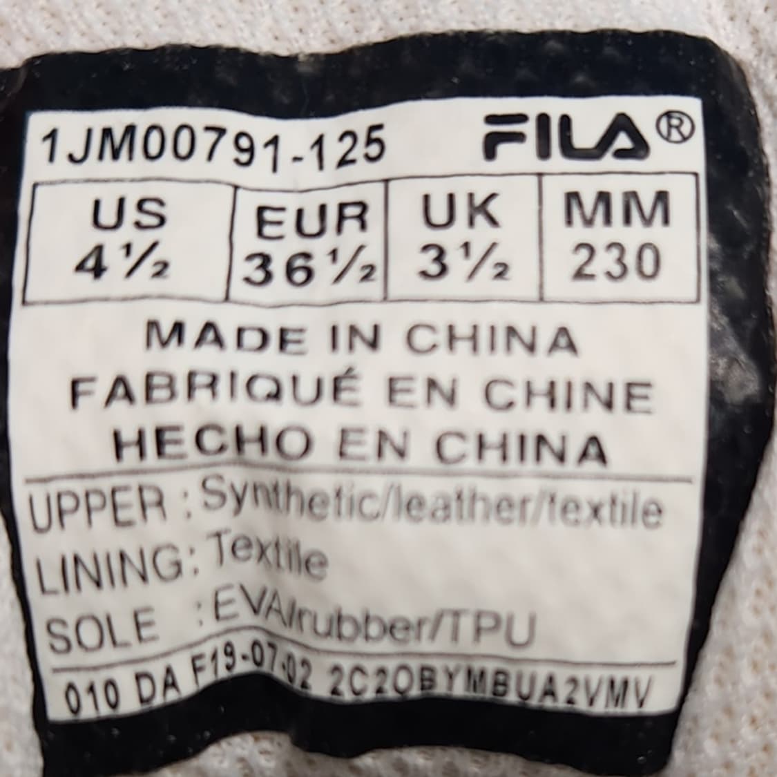 o 휠라 제트버퍼 여성 운동화 230 상품이미지6