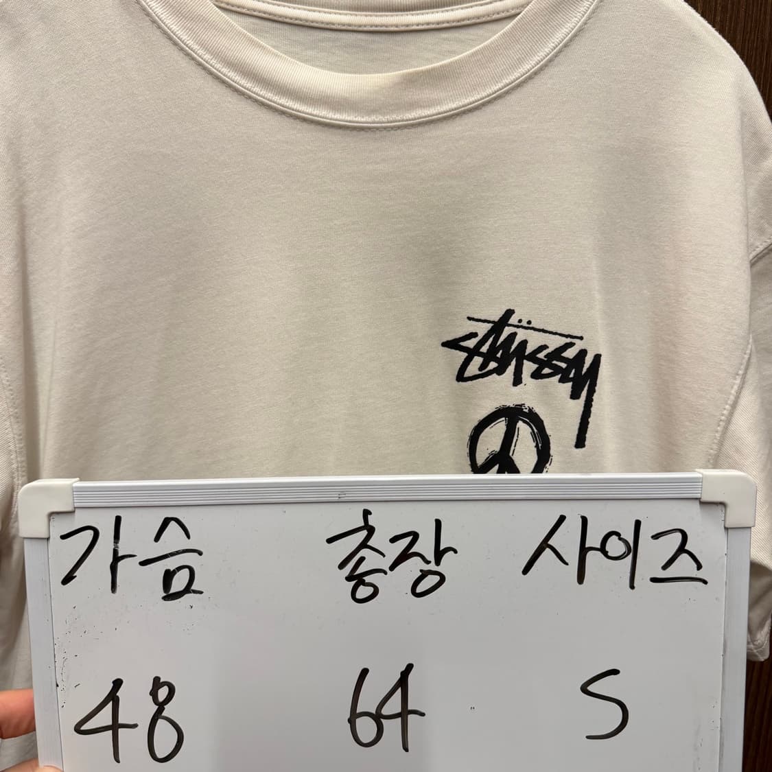 스투시 x 나이키 반팔 S 상품이미지3