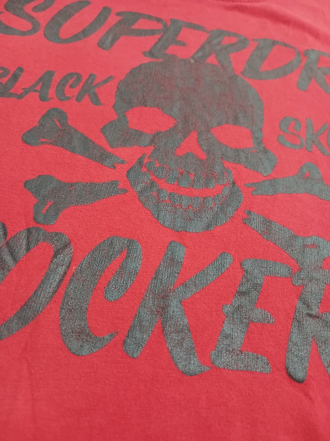 슈퍼드라이 프린팅 반팔티 L 상품이미지5