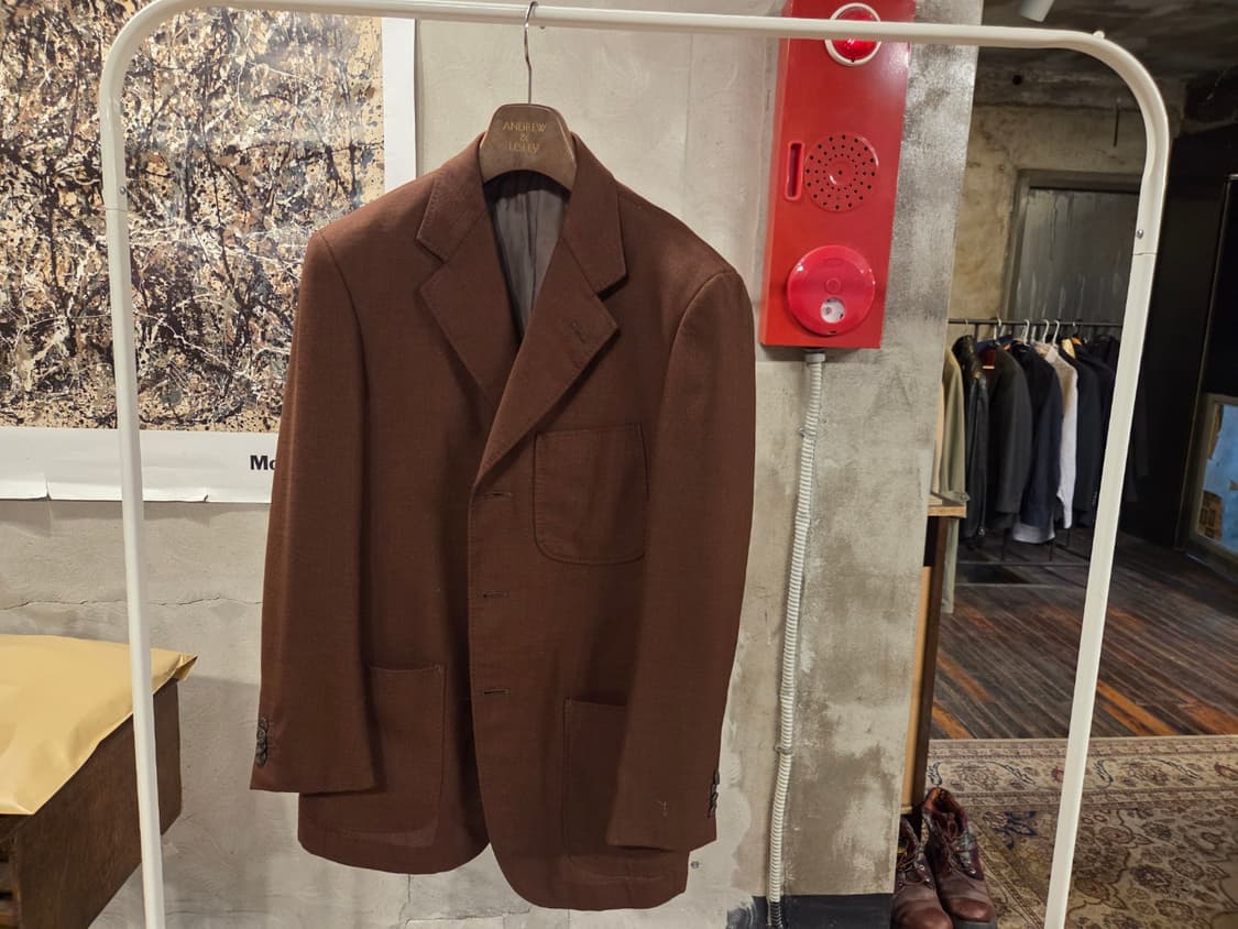 유키 토리 홉색 브라운 자켓  상품이미지2