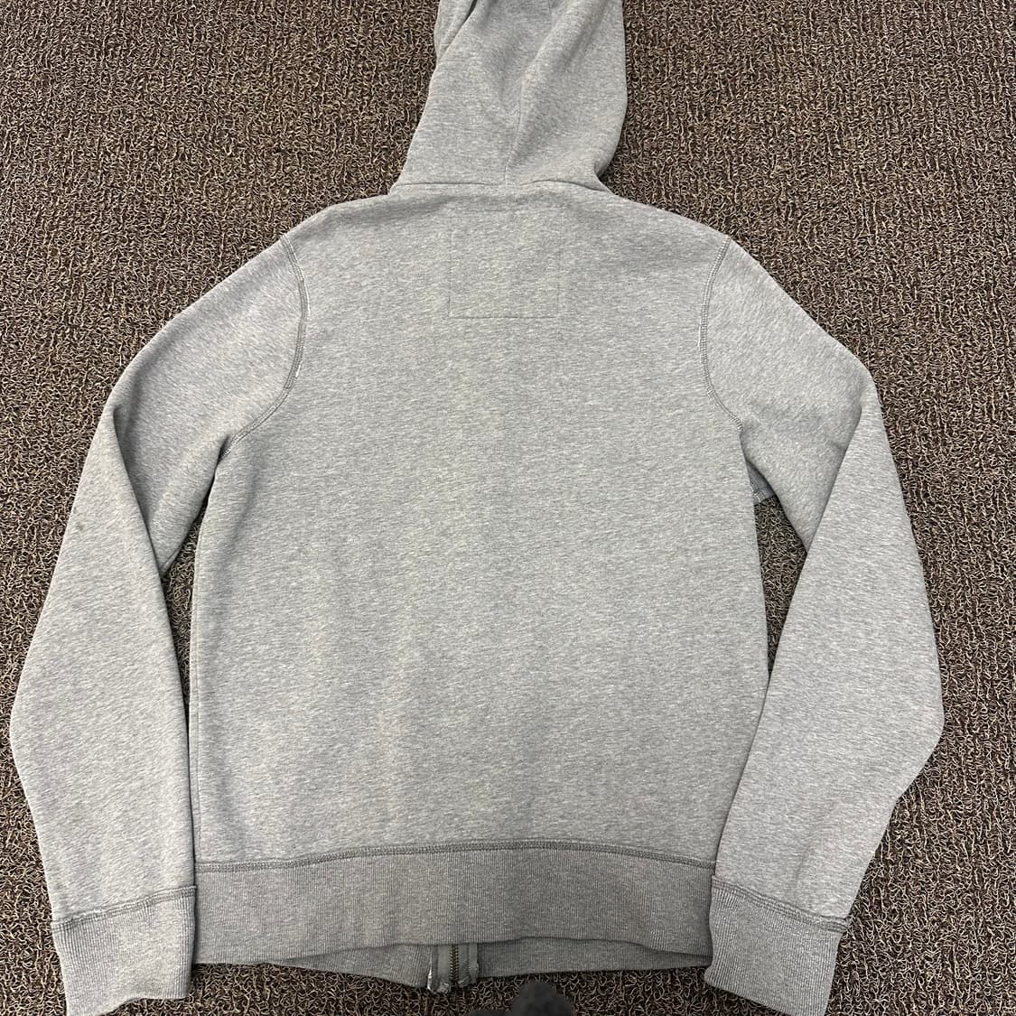 홀리스터 기모 후드집업 그레이 L 상품이미지4