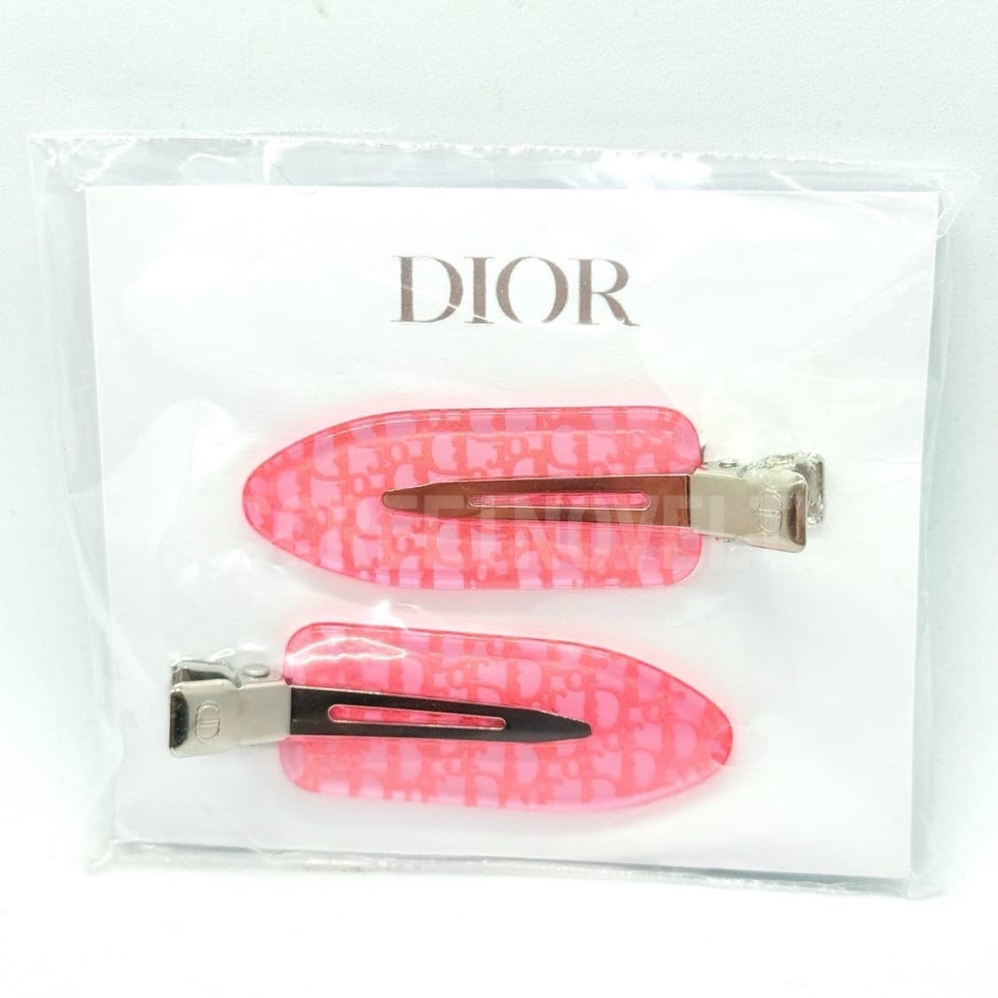 디올뷰티 헤어클립 핑크 세트 (2ps) 상품이미지4