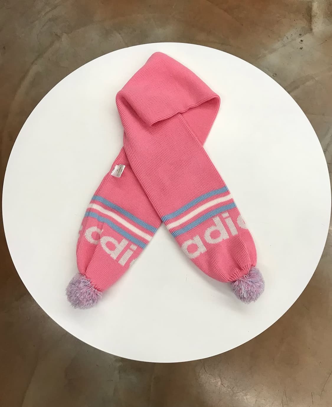 아디다스 배색 머플러 목도리 상품이미지1