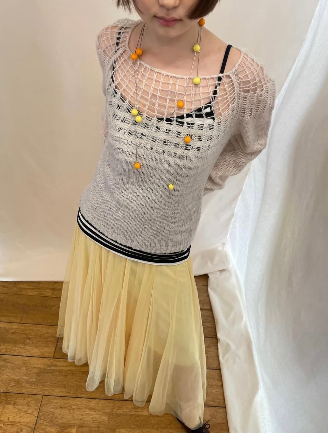 layered knit 상품이미지1