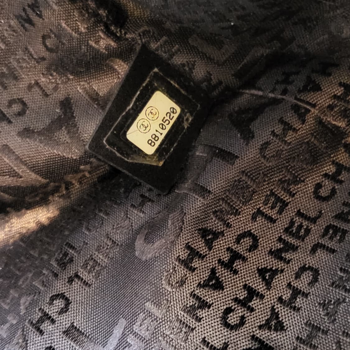 샤넬 초코바 캔버스 보스턴백 상품이미지9