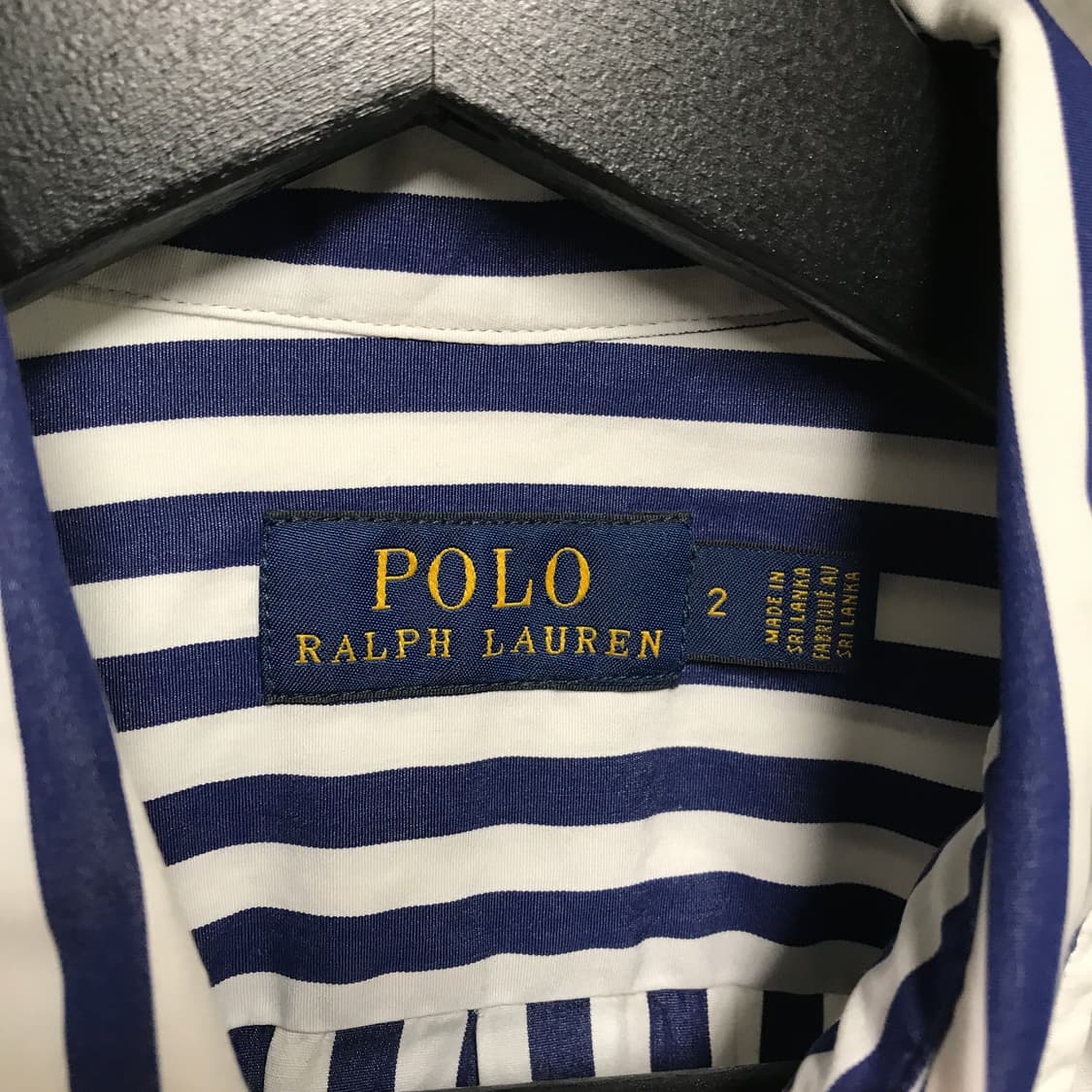 폴로 랄프로렌 스트라이프 셔츠 블루 2 상품이미지5