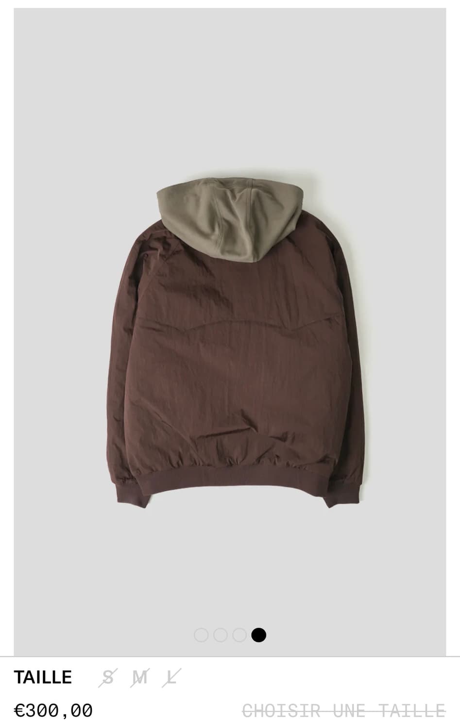 브레인데드 후드 플라이트 자켓 상품이미지2