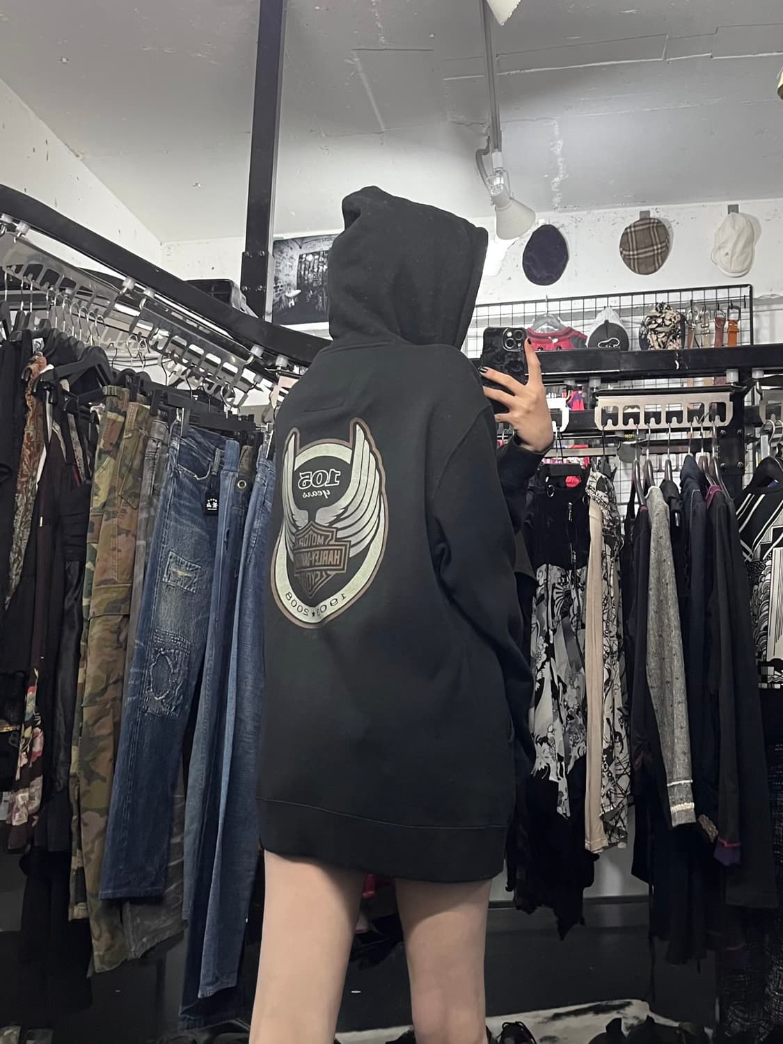 할리데이비슨 후드집업 상품이미지2