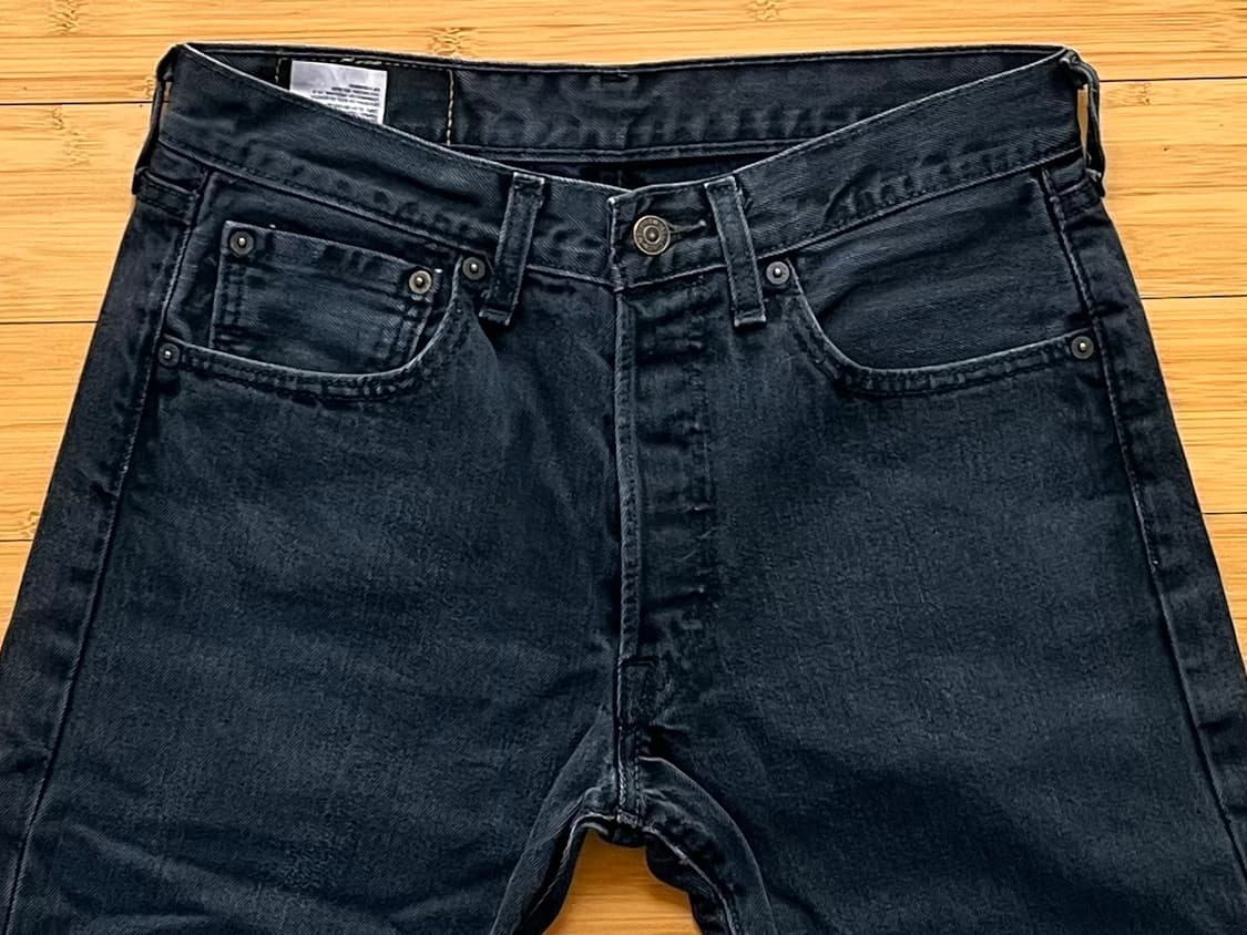 리바이스 501 블랙진 W31 L32 상품이미지3