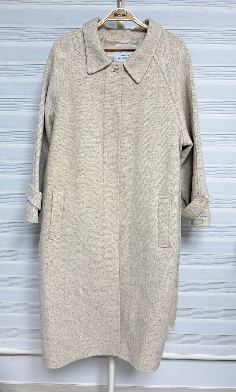 핸드메이드 울 코트 상품이미지2