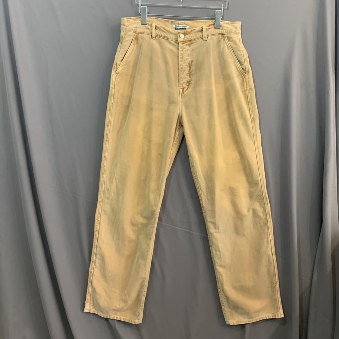 48 아워레가시 코만도 트라우저 카멜 몰스킨 워싱 팬츠 상품이미지2