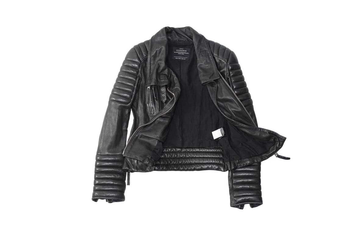 올세인츠 램스킨 레더 바이커자켓 상품이미지6