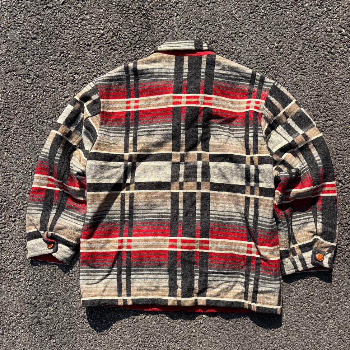 90년대 이태리 베네통 에스닉 울 코트 상품이미지2