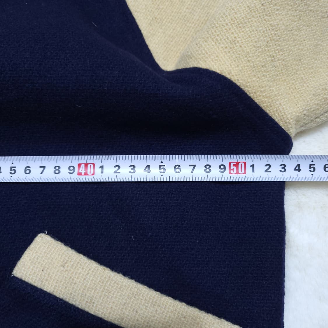 70-80년대 U.S.A 빈티지 울 붐버점퍼 M 뽀샤샤 상품이미지5