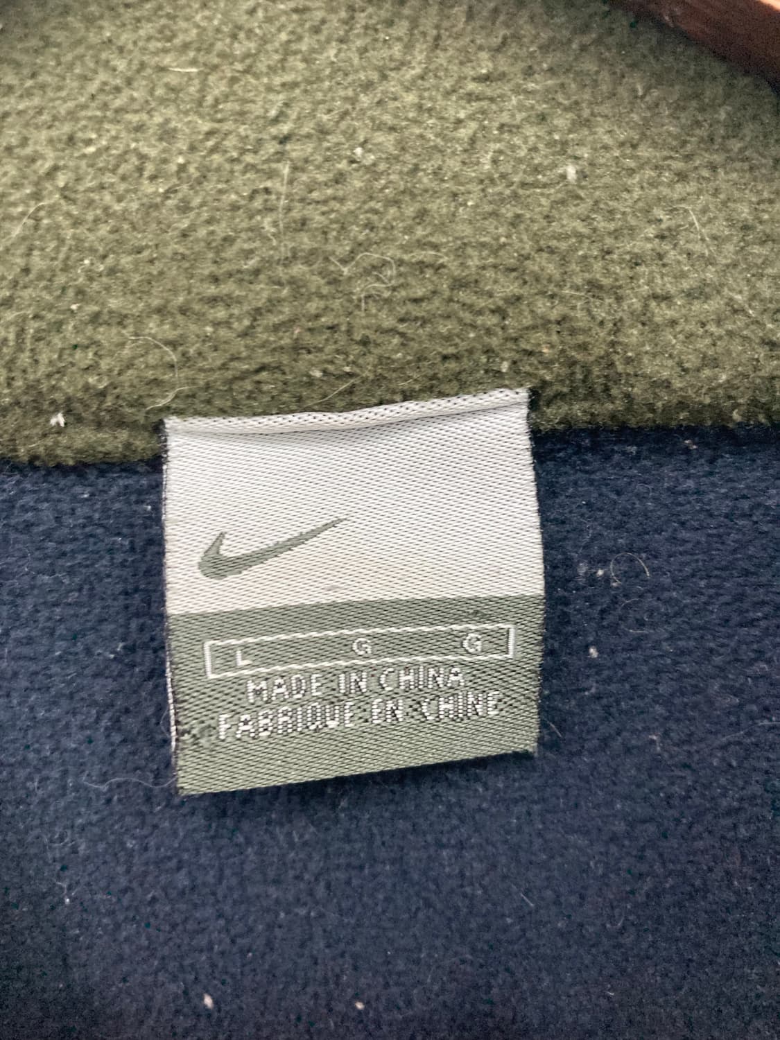 나이키 카키 플리스 상품이미지3