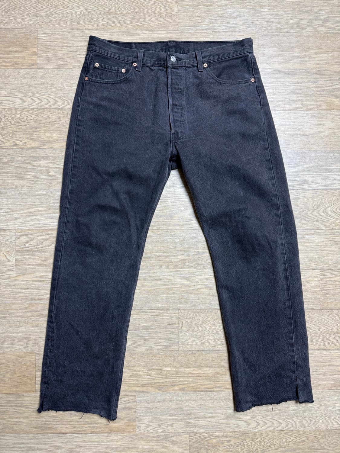 90s 리바이스 501 흑청 36x30 상품이미지1