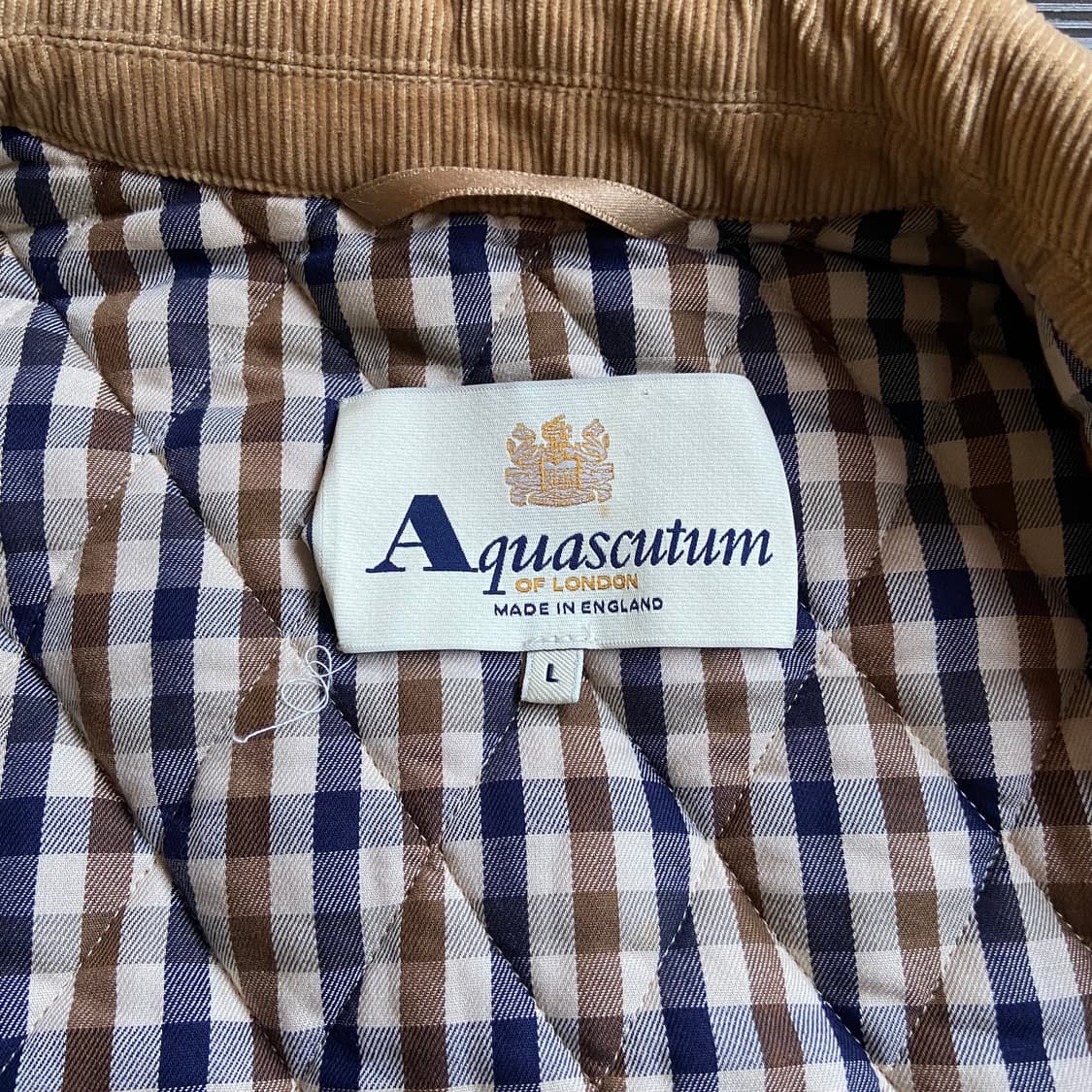 아쿠아스큐텀 실크 퀼팅 자켓 (103) 상품이미지7