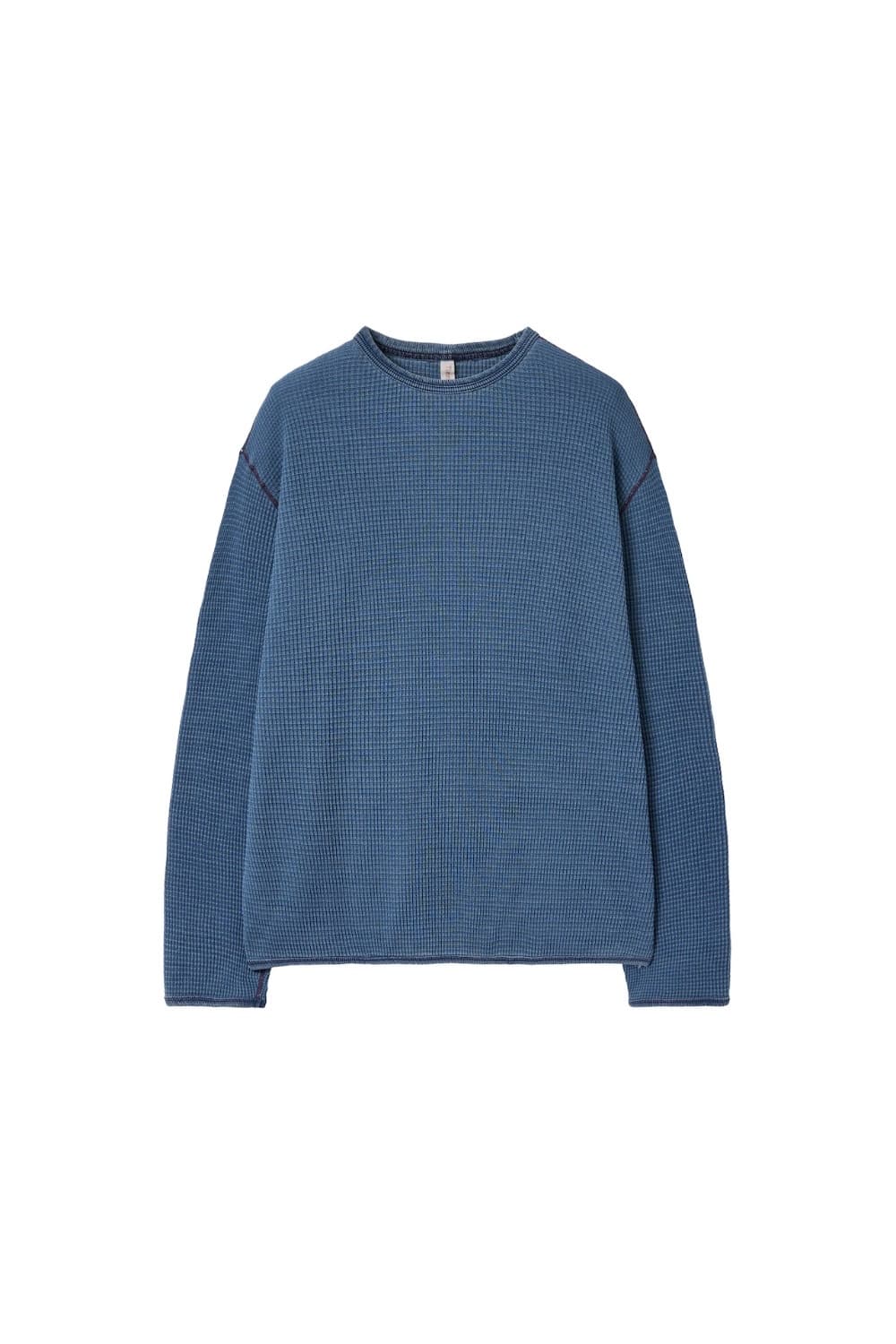 타임리스스포츠웨어 와플 인디고 롱슬리브 상품이미지1